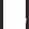 WDMA 24x36 (23.5 x 35.5 inch) Dark Bronze aluminum Push out Casement Window without Grids Interior