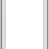WDMA 24x36 (23.5 x 35.5 inch) White aluminum Push out Awning Window without grids exterior