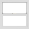 WDMA 24x24 (23.5 x 23.5 inch) White uPVC/Vinyl Single and Double Hung Window without grids interior
