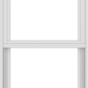 WDMA 24x36 (24.5 x 36.5 inch) White uPVC/Vinyl Single and Double Hung Window without grids exterior