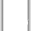 WDMA 24x36 (23.5 x 35.5 inch) White aluminum Push out Casement Window without Grids Interior