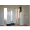 China WDMA Acoustical Airtight 3 Panel French Aluminium Swing Glass Entry Door With Sidelight Mechanism For Exterior External Price