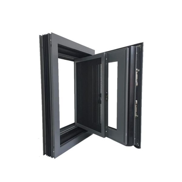 WDMA Aluminium Casement Jalousie Window With Sub Frame