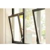 WDMA Aluminium Hinge Bottom Hinged Window White Powder Coating