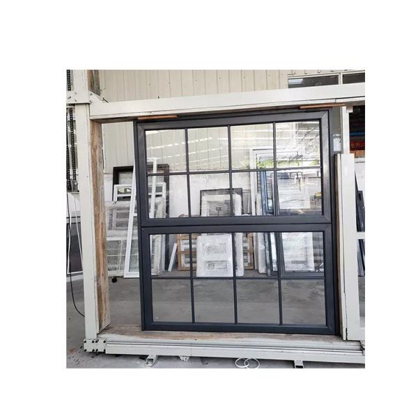 China WDMA Aluminium Vertical Folding Door And Window Push Up Fold Up Window