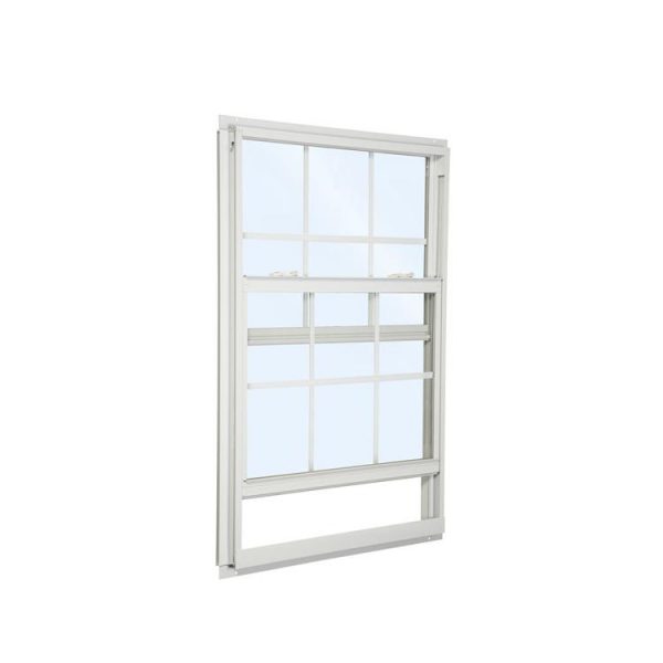 China WDMA American Style Vertical Sliding Window Plate Glass Window Price