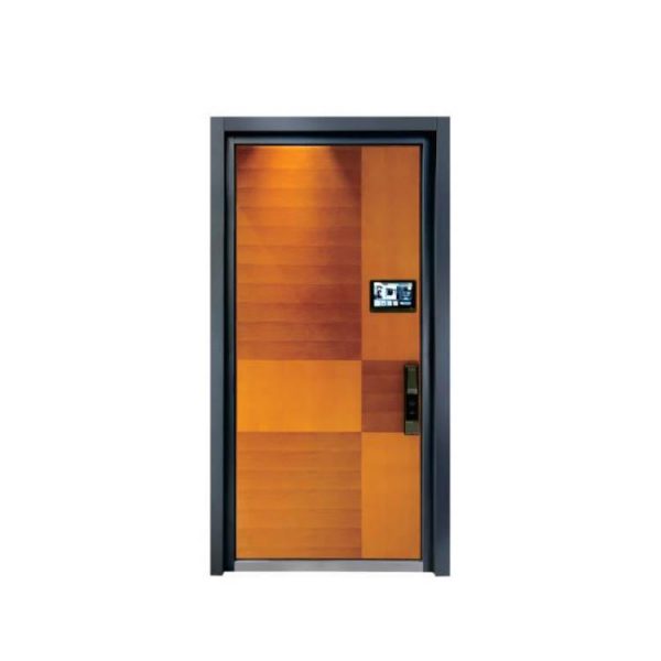 China WDMA Arch Aluminium Flush Room Single Watertight Door Design For Warehouse