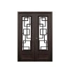 WDMA arched iron door Steel Door Wrought Iron Door