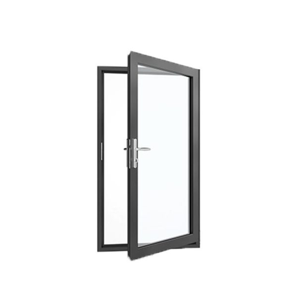 WDMA Automatic Aluminium Frame Exterior Storefront Swing Glass Door System Price