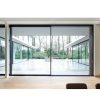 China WDMA Automatic Sensor Patio Aluminum Large Tempered Glass Sliding Door System Price