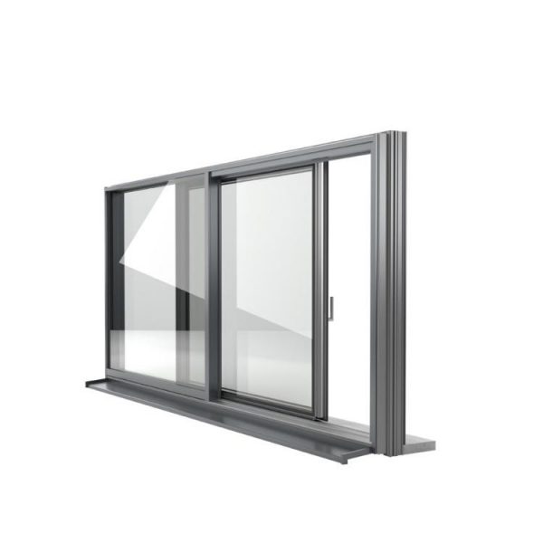 China WDMA Black Pictures Aluminum Sliding Window Door With Grill Inside Price Philippines