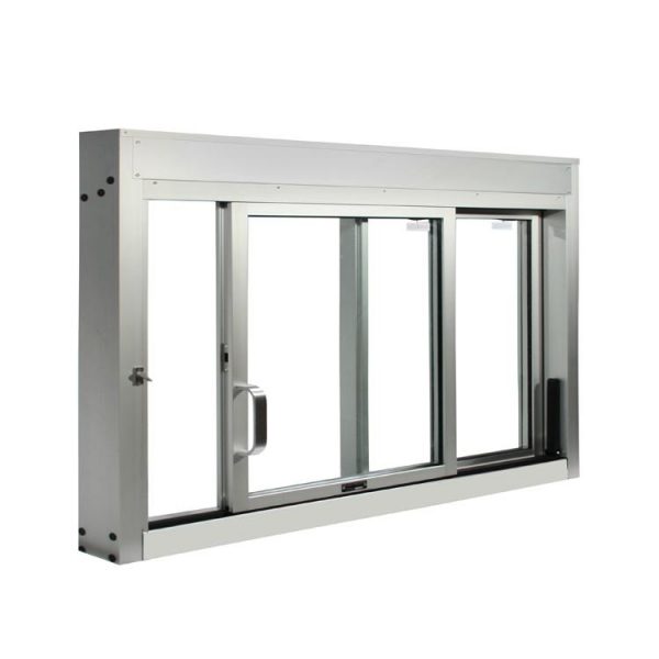 WDMA sliding glass reception window Aluminum Sliding Window