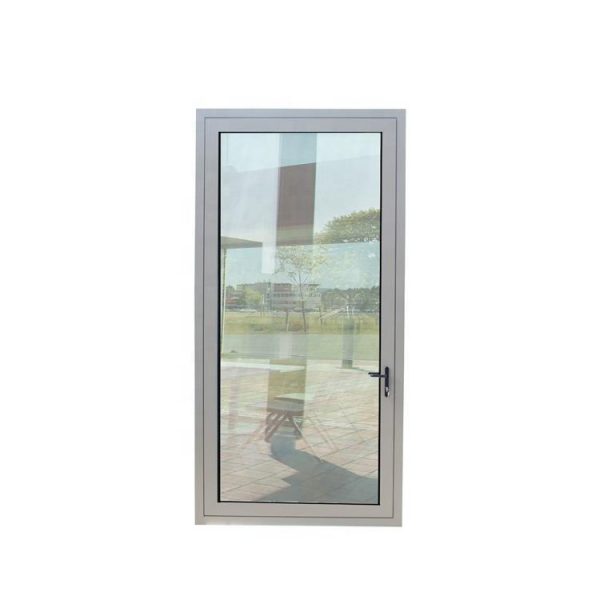 China WDMA China Cheap Apartment House Interior Arch Aluminium French Glass Door For Sale