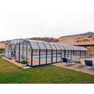 WDMA China Factory Curved Glass Polycarbonate Sunrooms Home Use