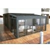 China WDMA China Lean To Greenhouse Garden Sunrooms Laminated Glass Roof Panels Glass House