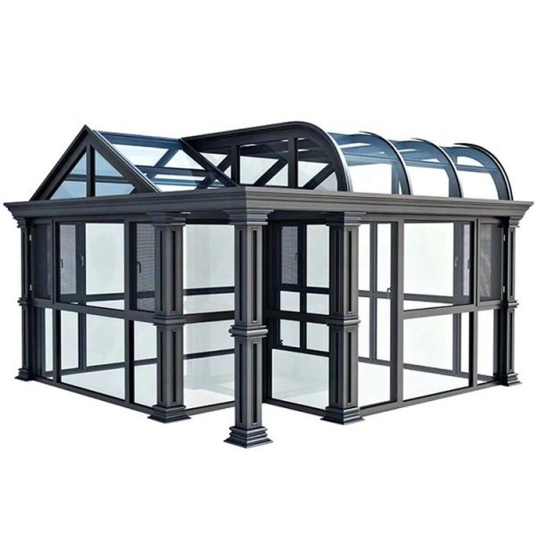 China WDMA China Produced Conservatory Sunroom Roof Kit With Sliding Windows Factory Suppliers