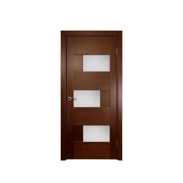 China WDMA Chinese Local Raw Timber Original Sandal Wood Entrance Door Hot Press Price Of Italian Design For House