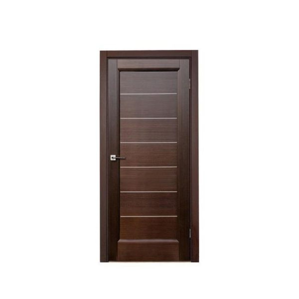 China WDMA Chinese Main Double Wooden Door Polish Color