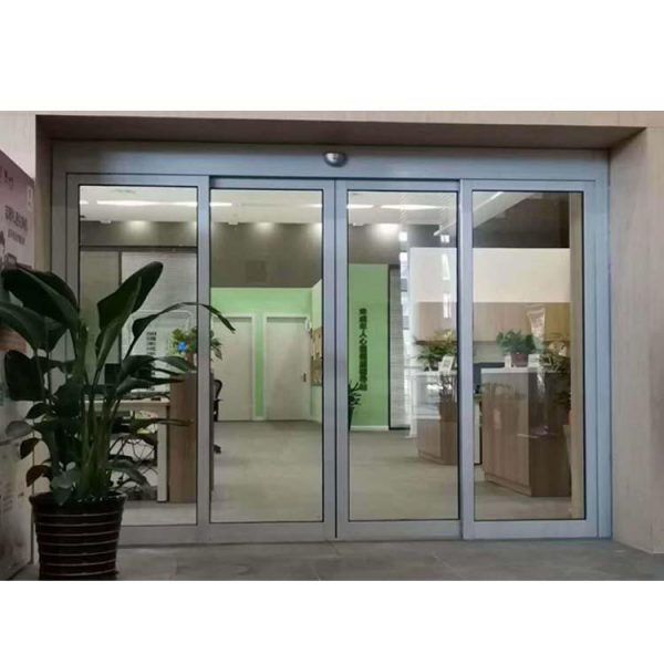 China WDMA Automatic Commercial Sliding Front Door