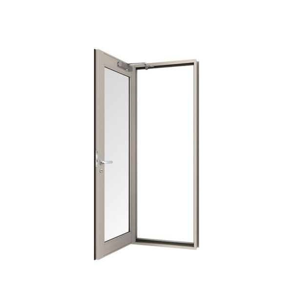 China WDMA Commercial One Way Glass Kitchen Hinged Door Design