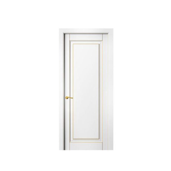 China WDMA Customized Design Single Colonial Wooden Doors Design