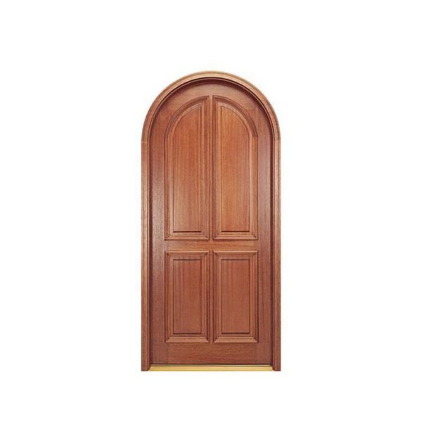 China WDMA Customized Latest Design Wooden Rounded Doors Interior Room Door Design