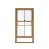 WDMA Vertical sliding aluminum window Aluminum Single Hung Window