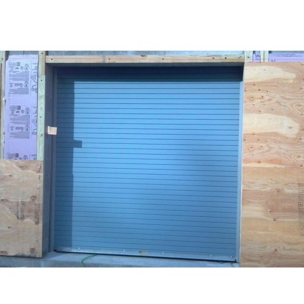 China WDMA Design Automatic Roll Up Sectional Wood Color Overhead Unbreakable Polycarbonate Garage Door Rolling Insulated