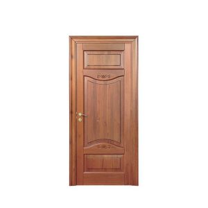 WDMA Design Of Solid Oak Wooden Carving Door Price