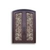 China WDMA double door iron gates elegant iron door