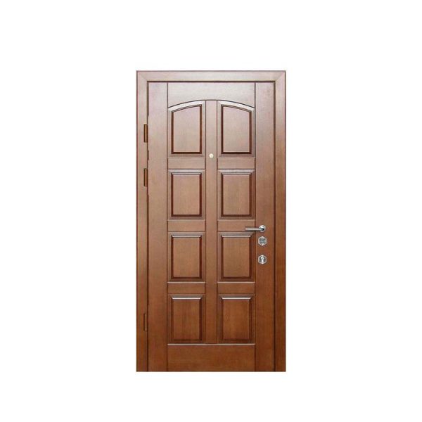 WDMA Exotic Plywood Rosewood And Teak Wood Solid Wood Fire Front Double Sagun Door With Window Design
