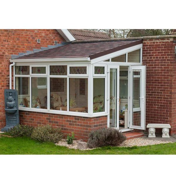 WDMA Free Standing Insulated Glass Veranda Sunroom Roof Panels Customized