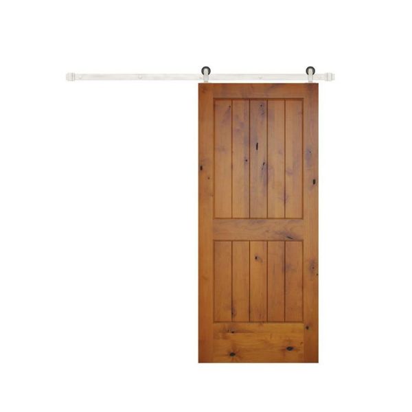 WDMA double sided sliding door Wooden doors