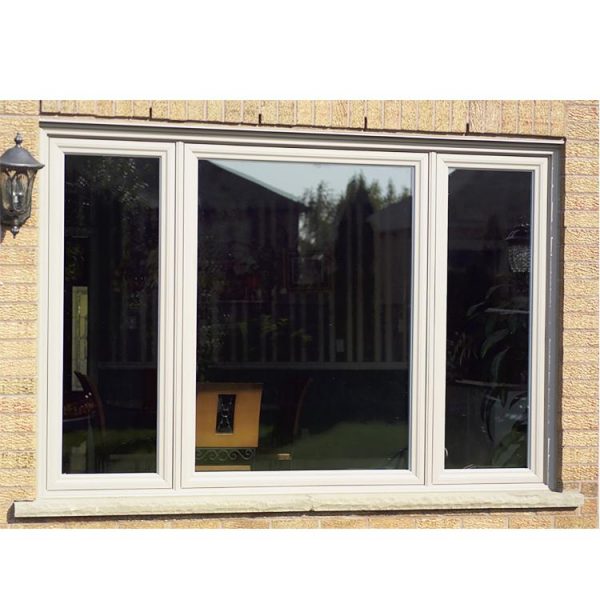 China WDMA Glass Window Grill Design Wood Grain Window Arched Open Casement Window For Sales
