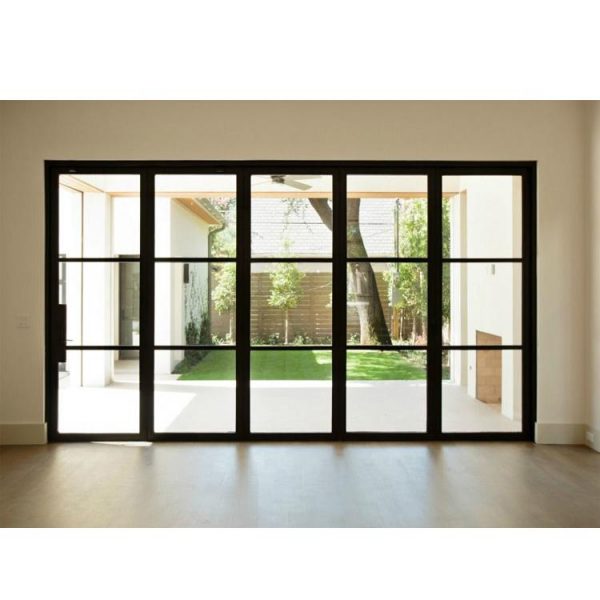 China WDMA Good Quality Bifold Patio Aluminium Door Custom Interior Kitchen Folding Doors French Door