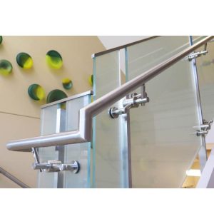 WDMA Indoor Balcony Galvanized Pipe Steel Pipe Stair Handrail For Elderly