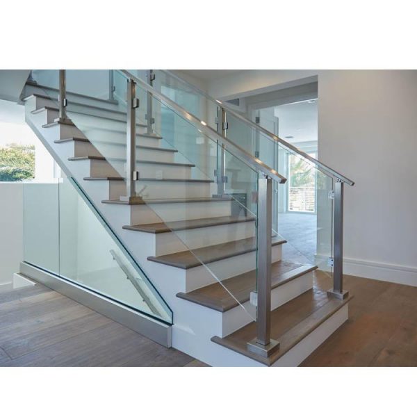 WDMA Interior Balcony Parapet Glass Railing Design Pictures Price