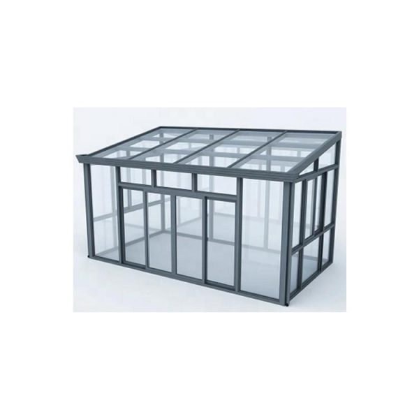 WDMA Laminated Safety Glass Villa And Garden House Aluminum Sunroom