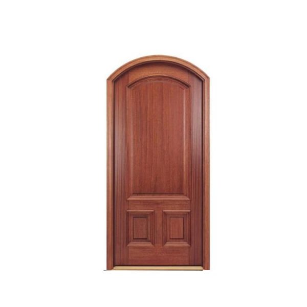 WDMA luxurious interior wooden door decorated glass
