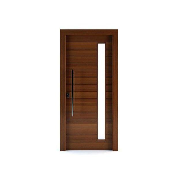 China WDMA Pivot Door Solid Wood