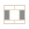 WDMA bathroom casement windows Aluminum Casement Window