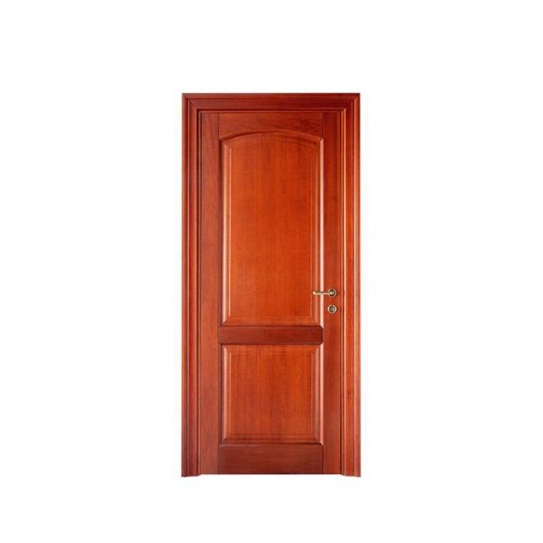 China WDMA Modern Exterior Wooden Skin Door Glass