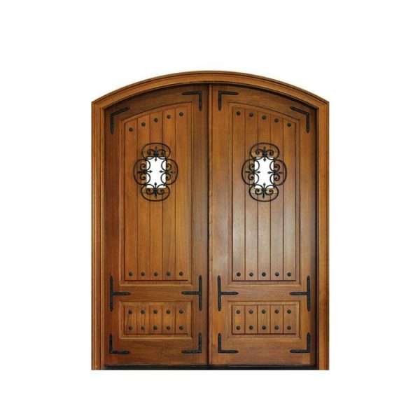 China WDMA modern exterior wooden door