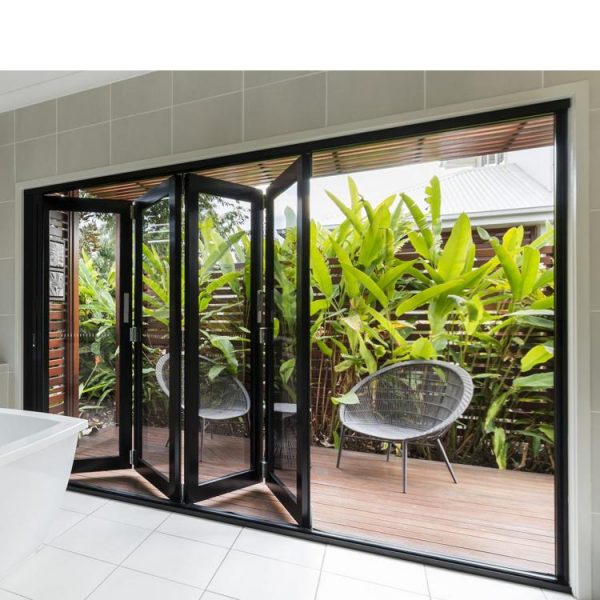 China WDMA New Design Folding Glass Doors Prices