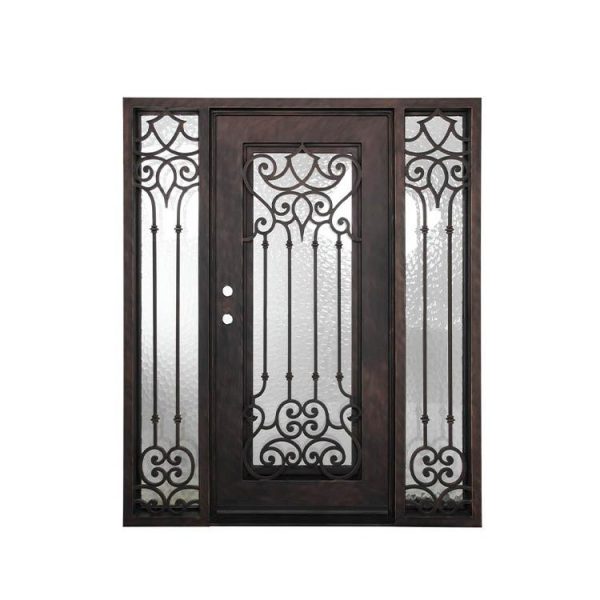 China WDMA iron door with net