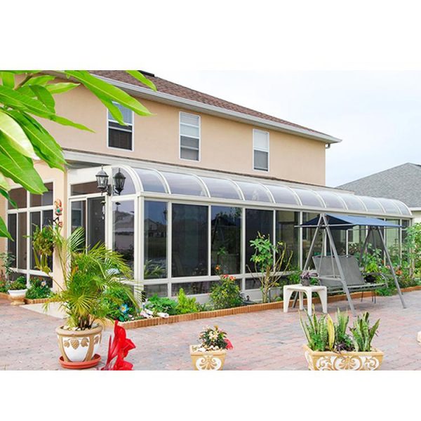 China WDMA Outdoor Insulated Glass Rooms Porch Enclosure Sunroom