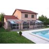 China WDMA curved glass sunrooms Aluminum Sunroom