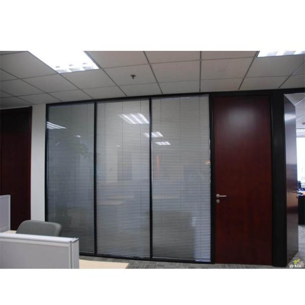 WDMA office partition glass wall Aluminum office partition