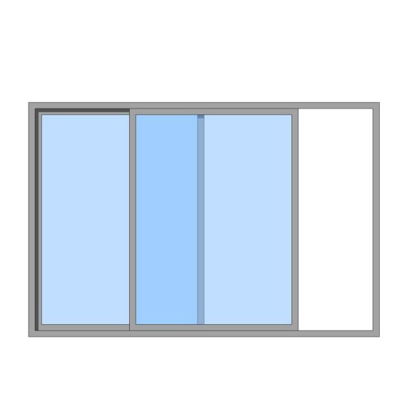China WDMA Residential Sound Proof Aluminium Sliding Window And Door With Blue Glass Design For House Bathroom In Australian Standard