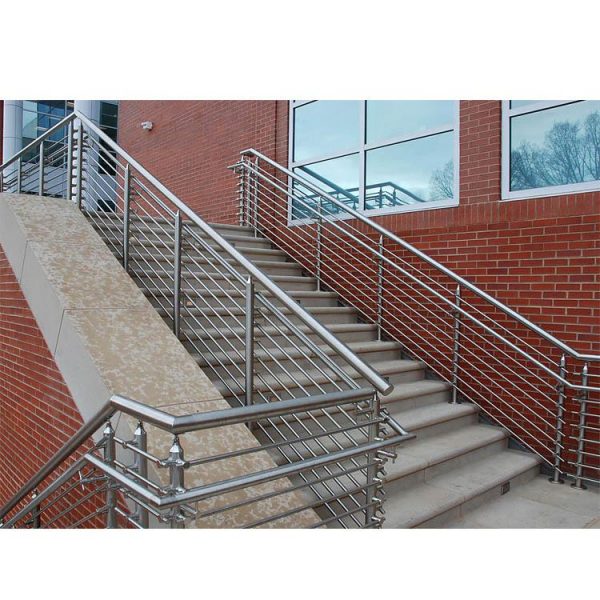 WDMA Safety Aluminium Glass Stair Railing Handrail Price